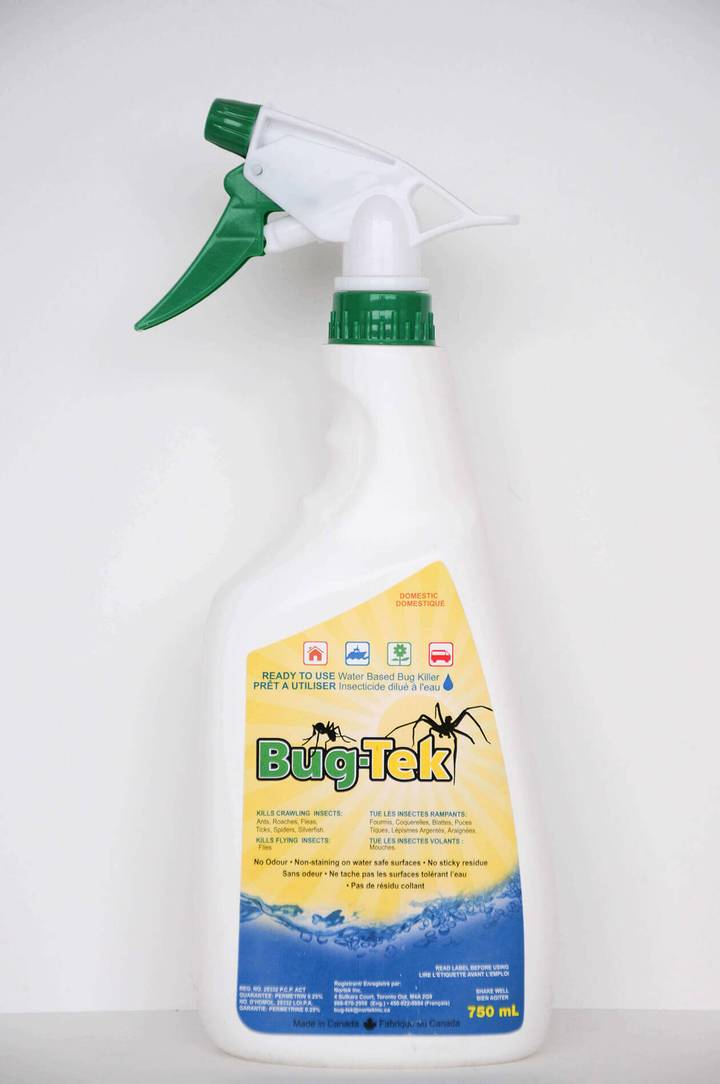 BUG-TEK, Insecticide en vaporisateur prêt à utiliser, 1 L